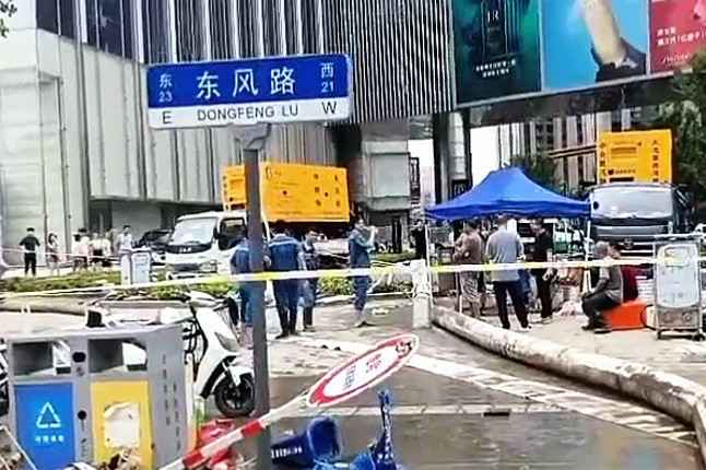 好博官方版网站登录入口-好博(中国)排涝突击队在排涝现场